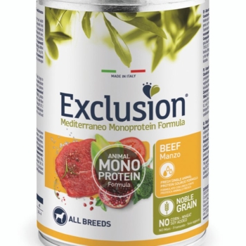 Монопротеиновый влажный корм для взрослых собак всех пород (говядина) 400г