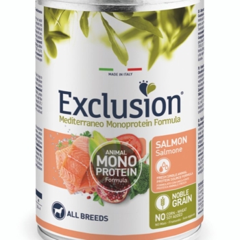 Монопротеиновый влажный корм для взрослых собак всех пород (лосось) 400г