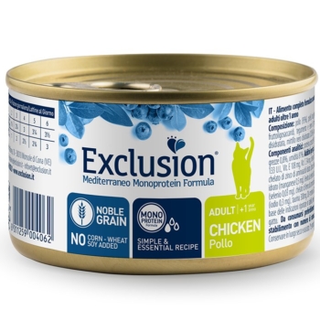 Монопротеиновый влажный корм для взрослых кошек (курица) 85г