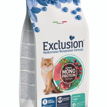 Монопротеиновый сухой корм для стерилизованных кошек (тунец) 1,5кг