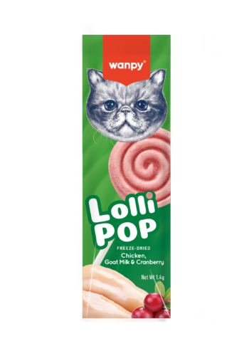 WANPY Леденец для кошек (клюква) 1,4г